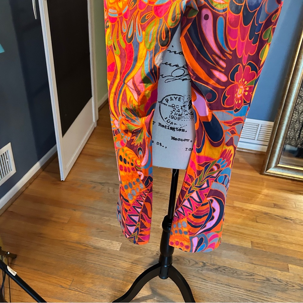 Lesley Evers ERIKA Shakalaka Orange Bells pants - Picture 3 of 10